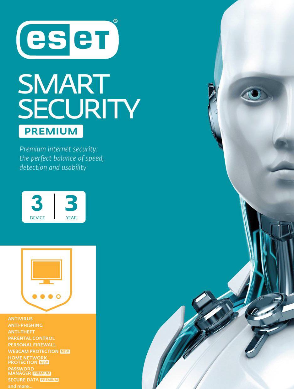 eset smart 3 user 3 year main image