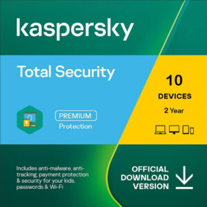Kaspersky Total Security 10 Devices 2 Year Windows/Mac/Android/iOS (Email Delivery) - Image 1