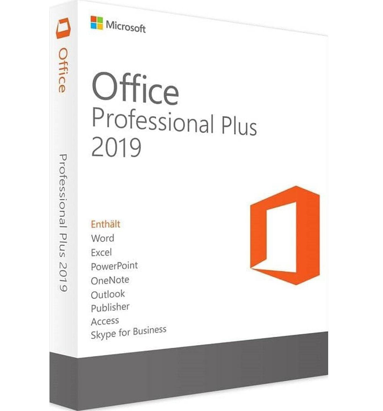 Microsoft Office 2019 Professional Plus -Email Bind License Key ...